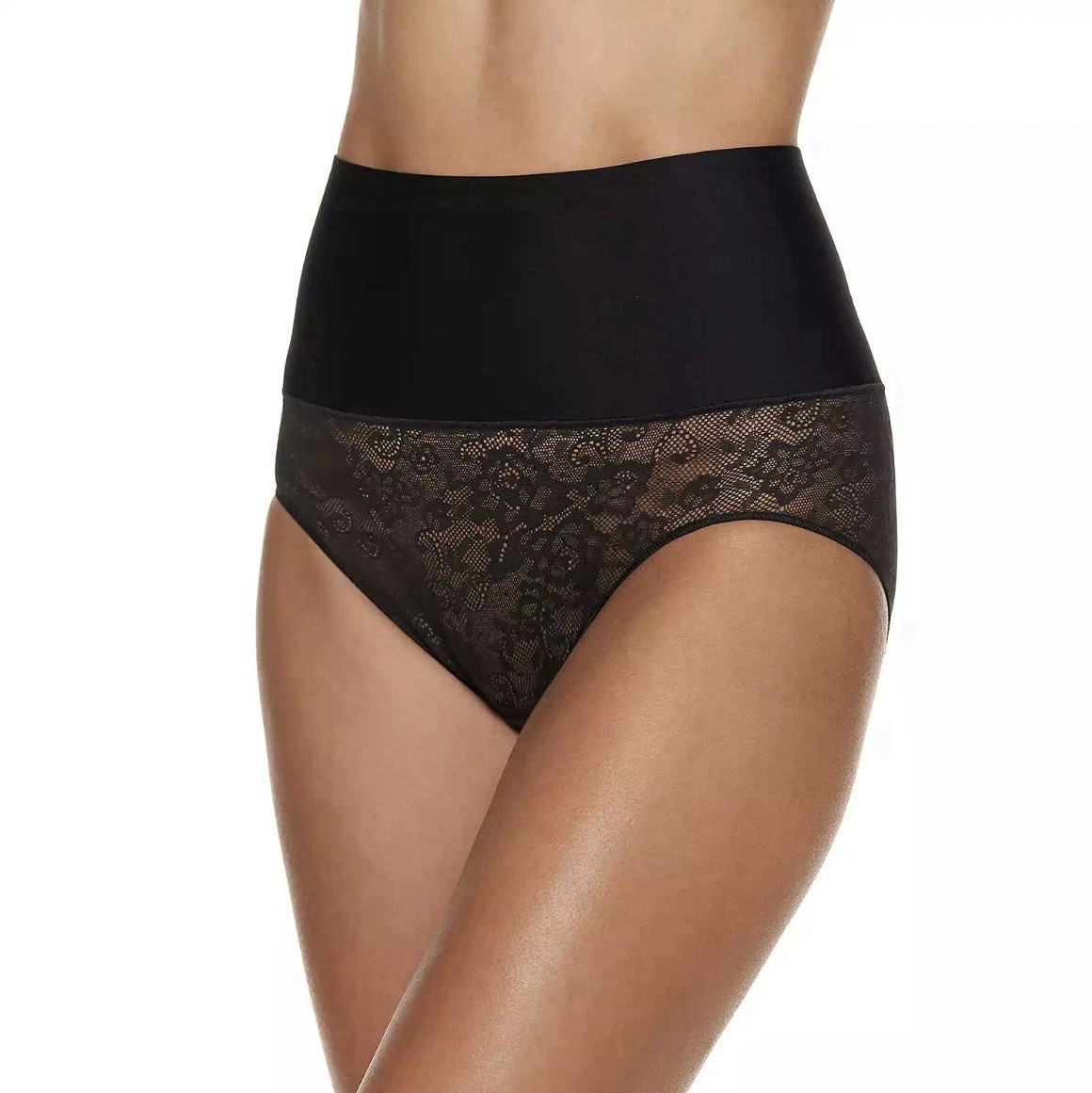 Maidenform Tame Your Tummy Firm Control Brief, Black Size-XL