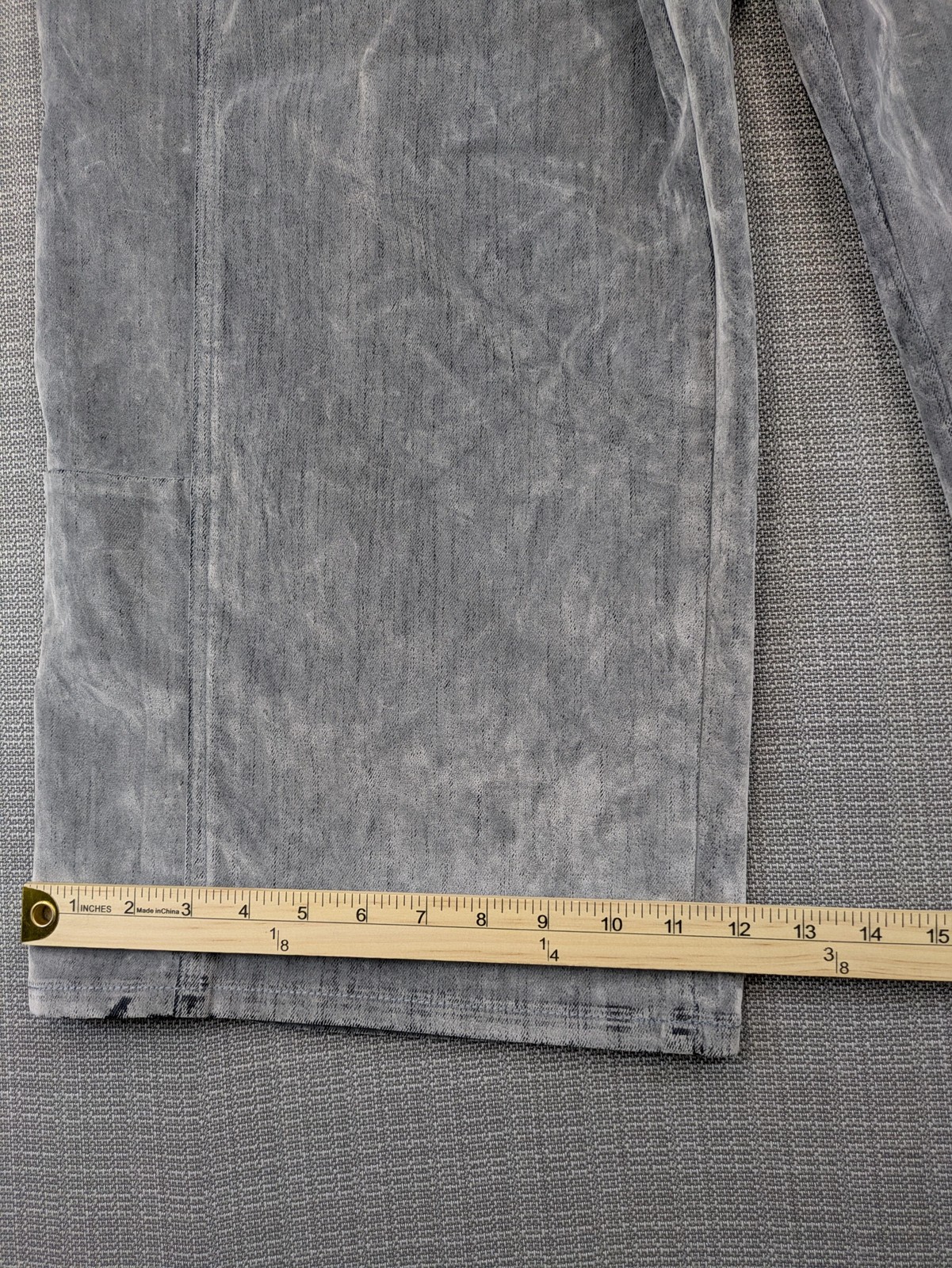 A.n.a Highest-Rise Barrel Jeans Womens 18 Gray High Rise Tapered Crop Stretch