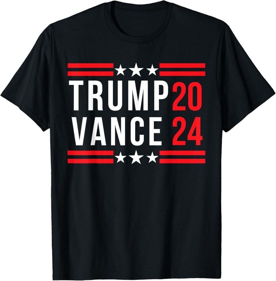 Trump Vance 2024 For President VP USA Republican Election T-Shirt Gift New