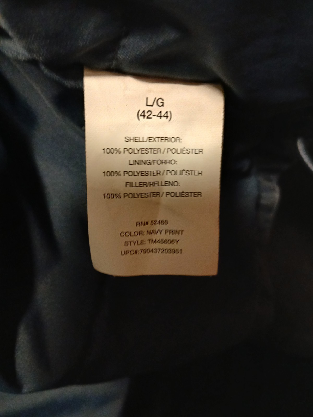 Free Tech Performance Outerwear Sz Large Blue Black