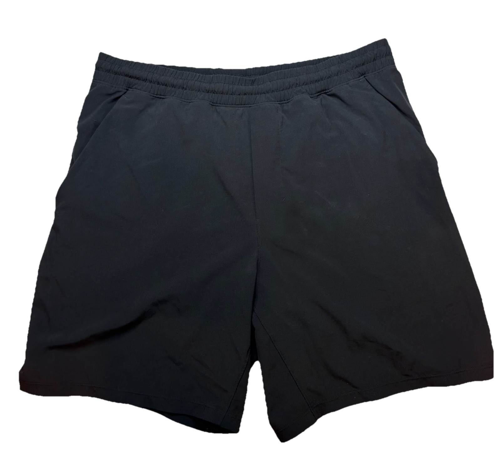 Lululemon Shorts Mens XL Black 7in Inseam Running Athletic Gym Pace Breaker