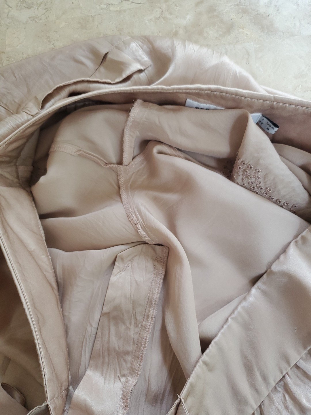 SEE by CHLOE SILK Shorts US Sz 6 Dusty Pink