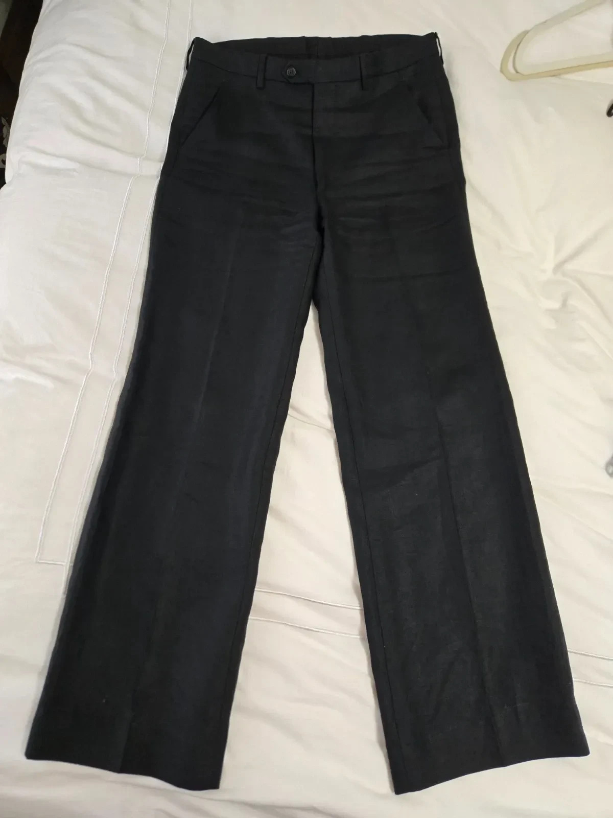 Husbands Paris Black Linen Suit EU 48 / 40 US 38 / 30 Gucci Vault Archive Rare