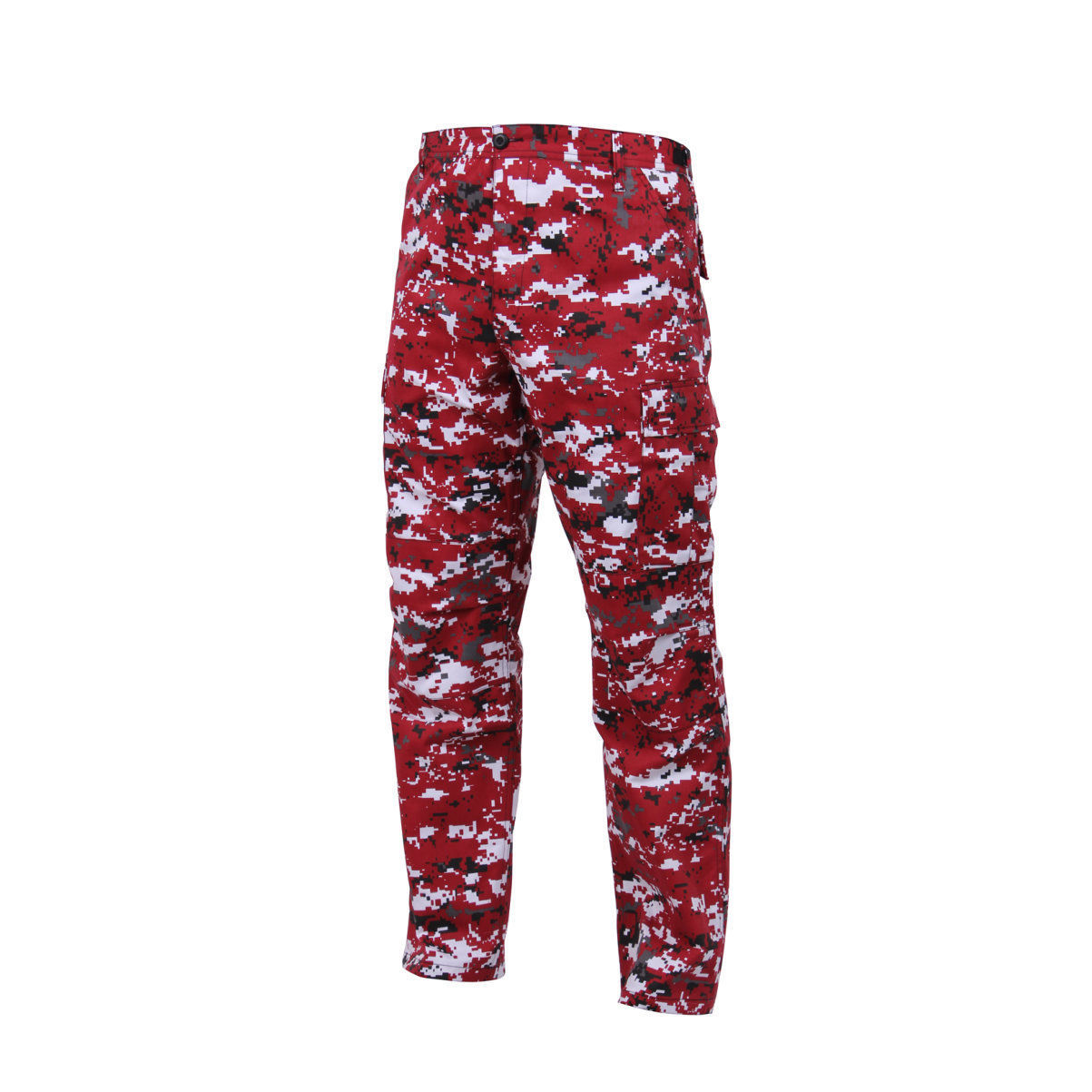 ROTHCO MENS RED DIGITAL CAMO BDU PANTS ARMY MILITARY FATIGUES S M L XL 2X