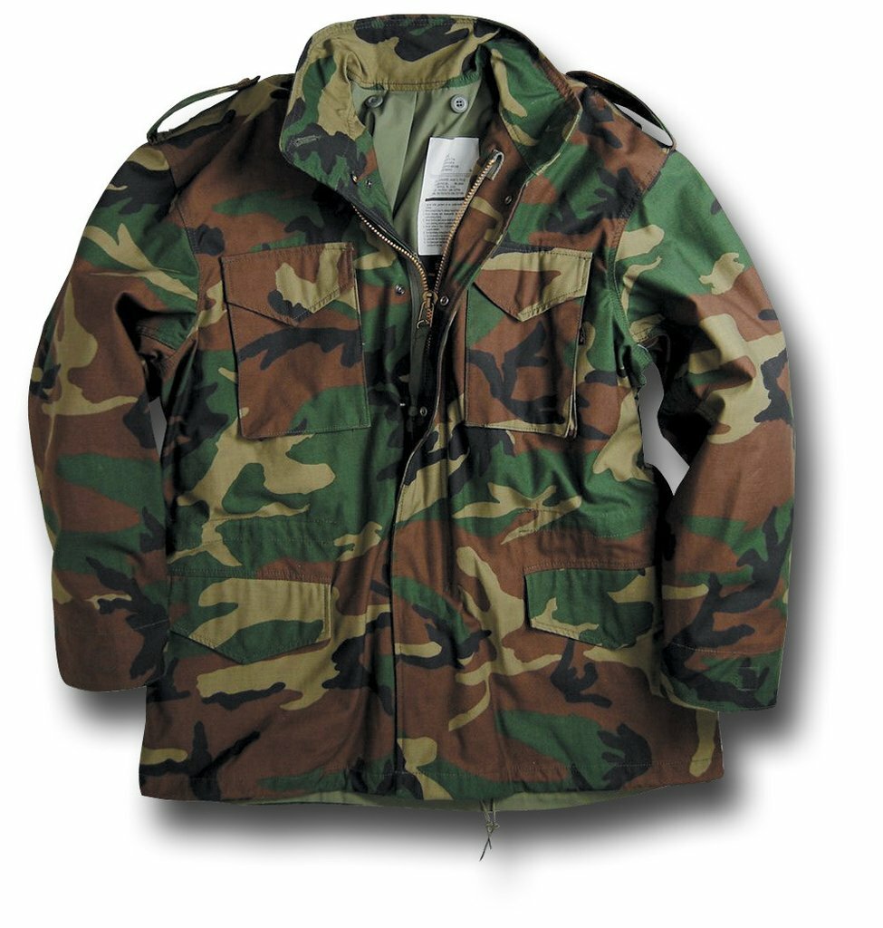 Alpha Industries M-65 Water-Repellent Field Jacket. Made In The USA.