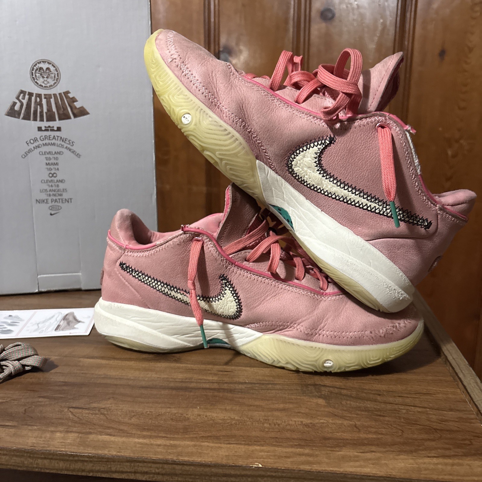 Nike LeBron 20 XX South Beast Pink Diamond Men’s Size 10 W/ BOX EXTRA LACES