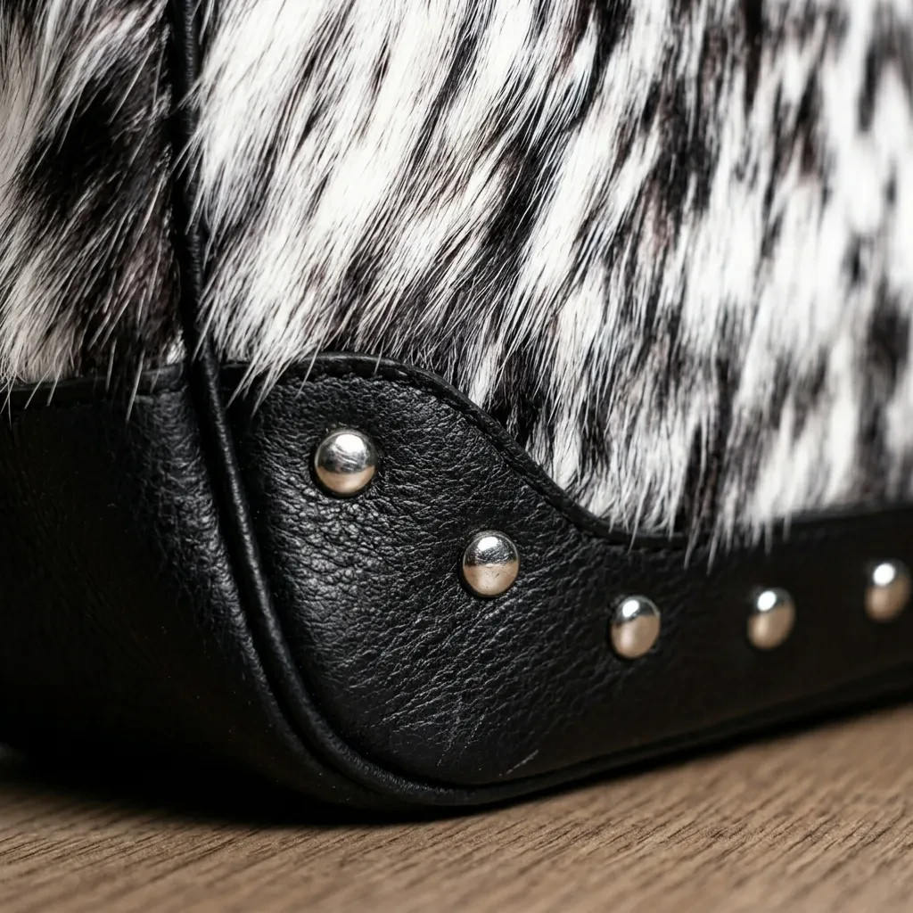 natural-black-and-white-speckled-hair-on-cowhide-leather-bag