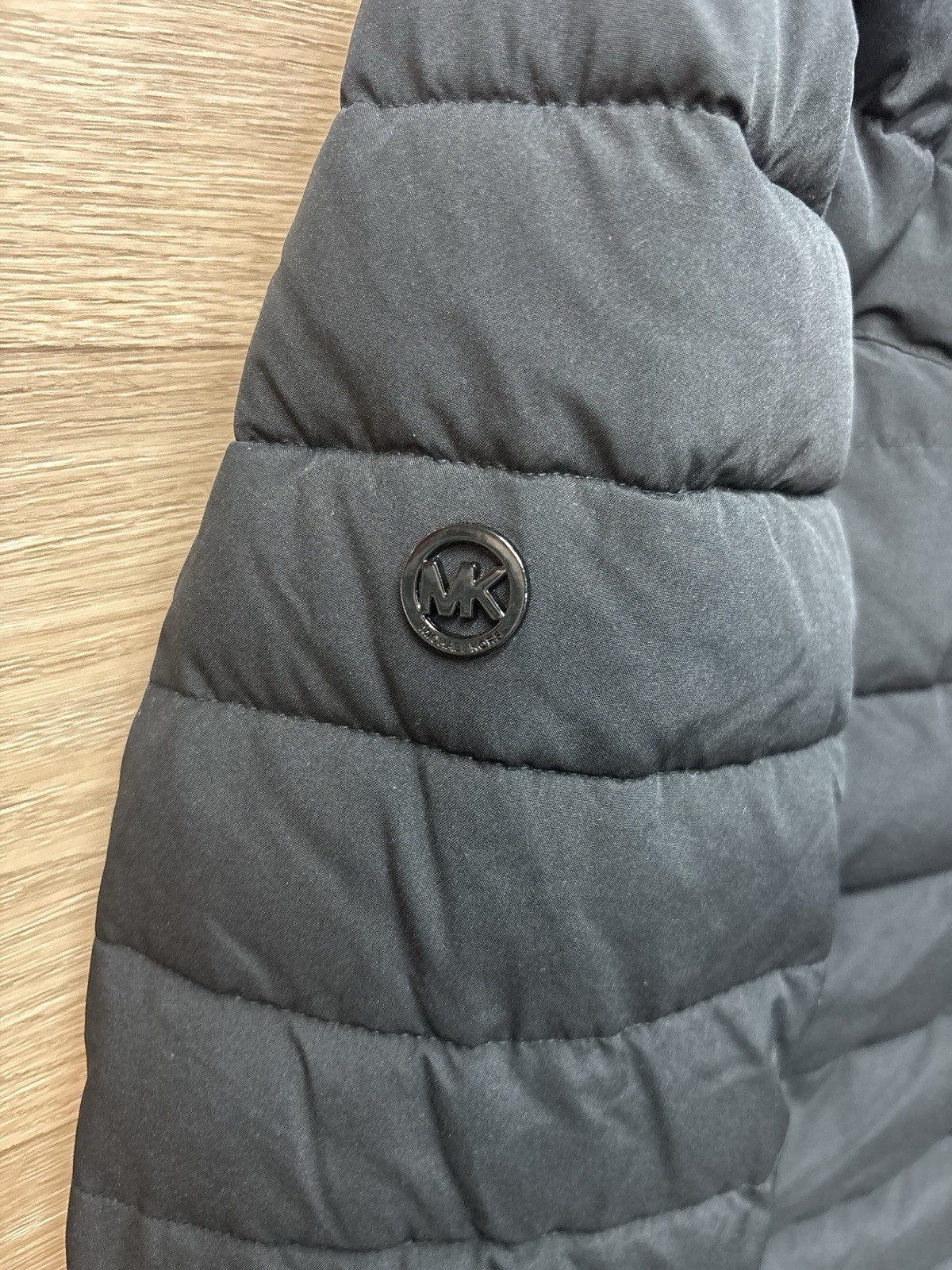 Michael Michael Kors Women’s Medium Black Winter Hooded Jacket Coat
