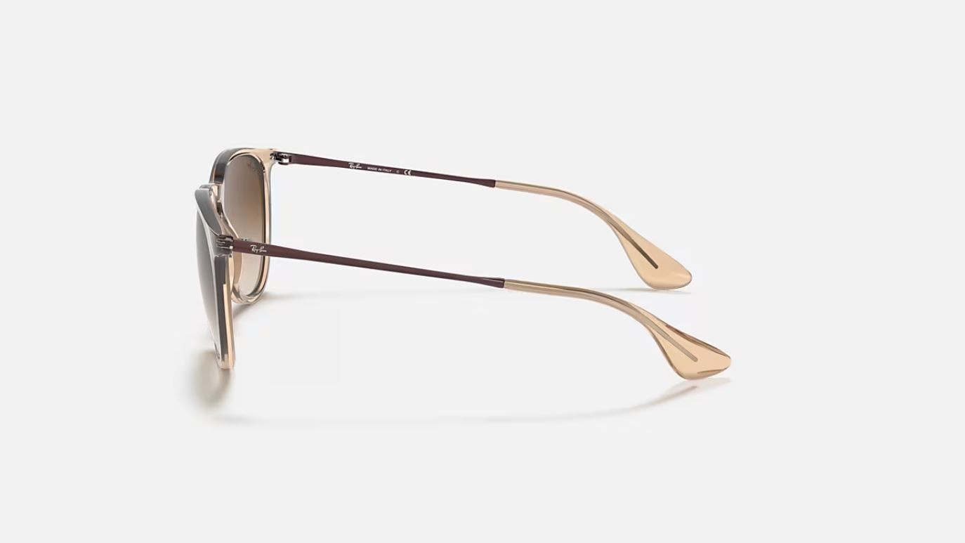 Ray-Ban RB4171 Erika Color Mix Transparent Brown/Brown Gradient 54 mm Sunglasses