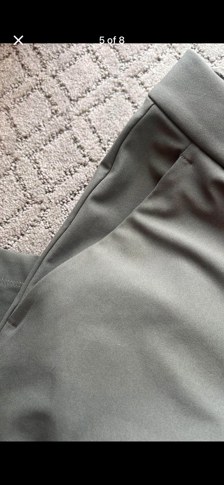 Lululemon ABC Pant Classic Size 30 Warpstreme Army Green 2 Way Stretch M5426