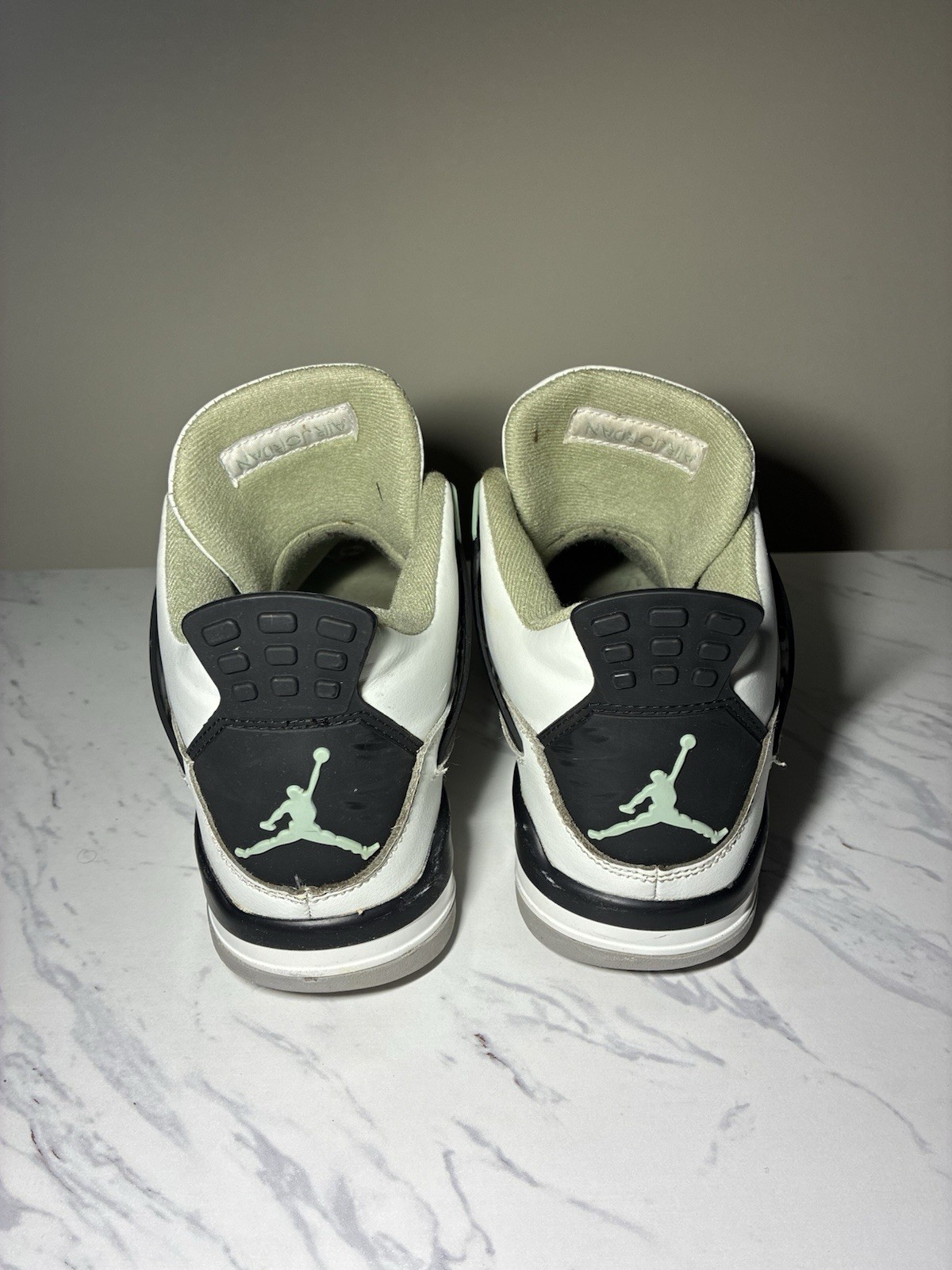 jordan air jordan 4 seafoam mid top unisex sneakers 11