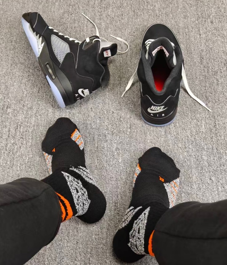 Jordan Air Jordan 5 “BLACK METALLIC REIMAGINED” Retro Basketball Shoes