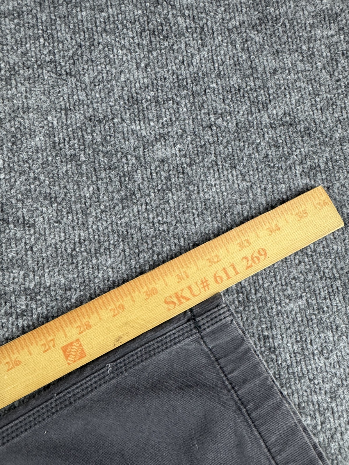 Carhartt Pants Mens 44×32 Gray Double Knee Relaxed Fit Workwear 102802-029
