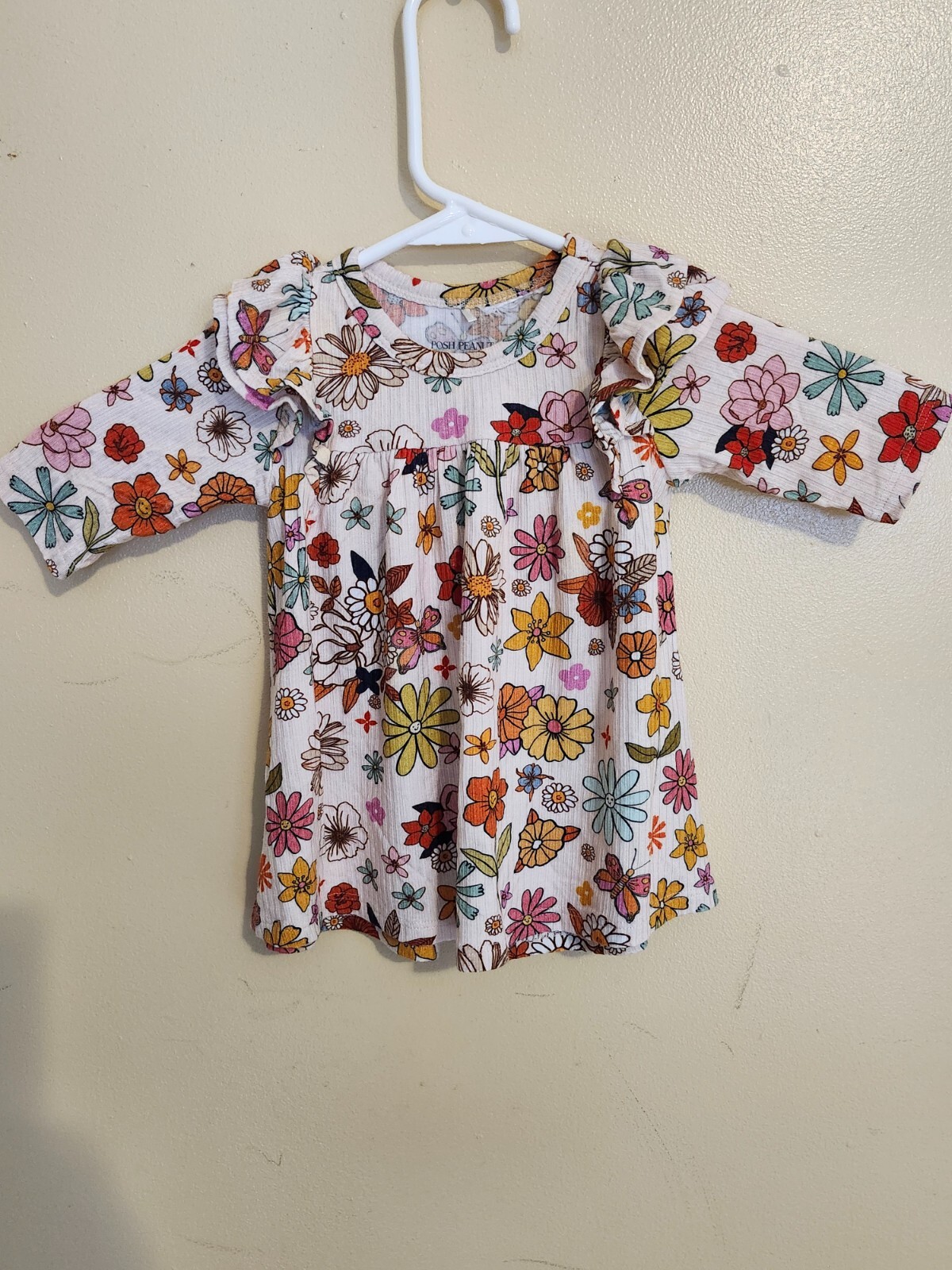 Lot of 15 pieces girls baby clothes size 6-12 months-pre-owned-Spring/Summer