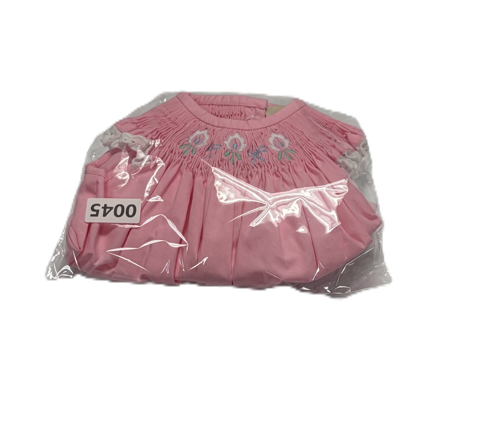Beaufort Bonnet Company Pink Smocked Bubble Romper 0-6M Baby Girl Floral