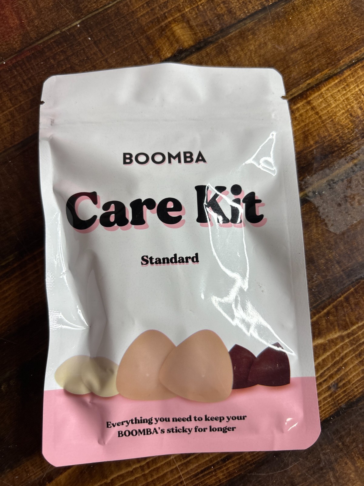 2 packBOOMBA Care Kit Standard for Sticky Bras – New Sealed Protective Film Soap