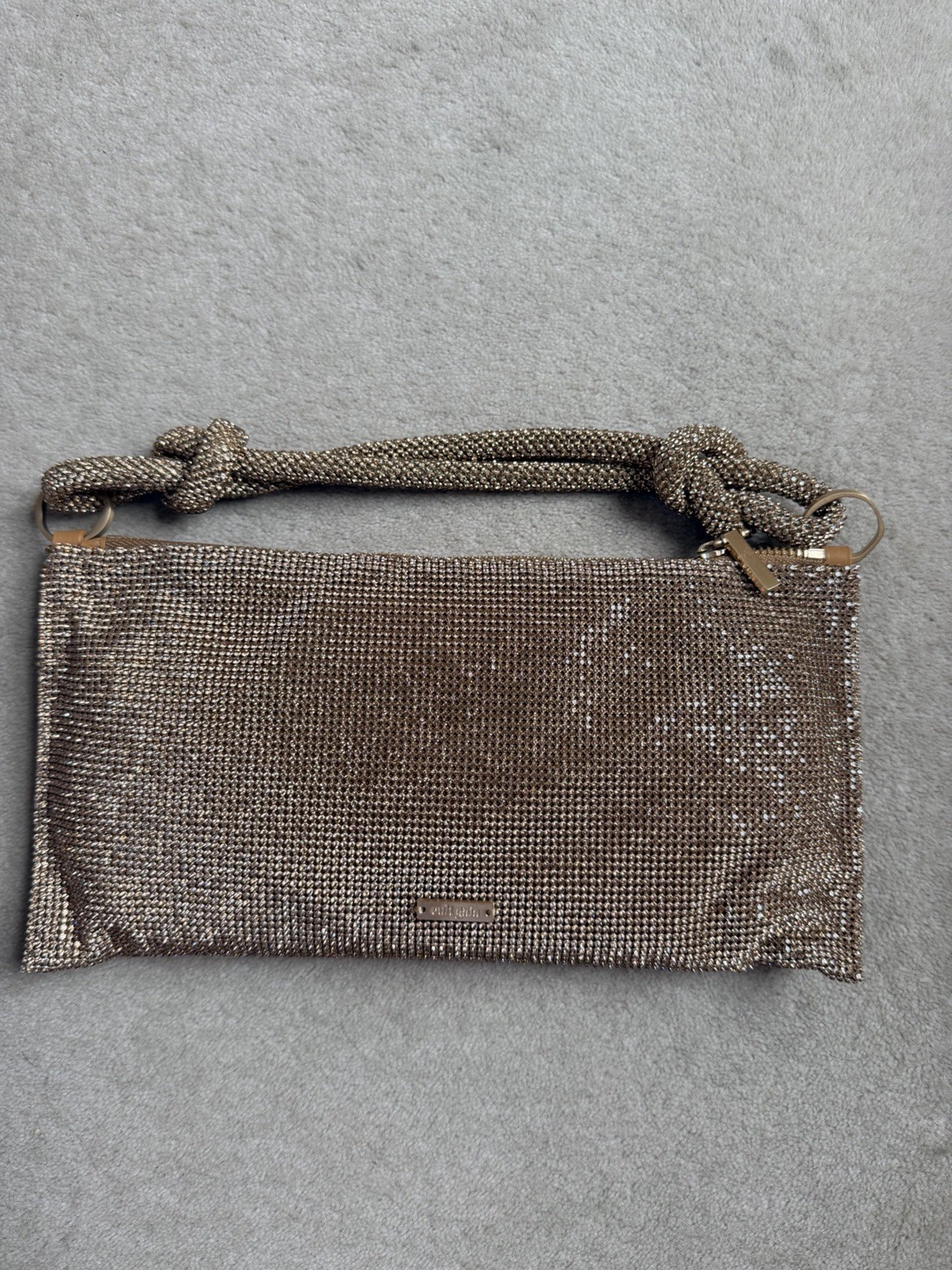 Cult Gaia Hera Nano Bag Champagne