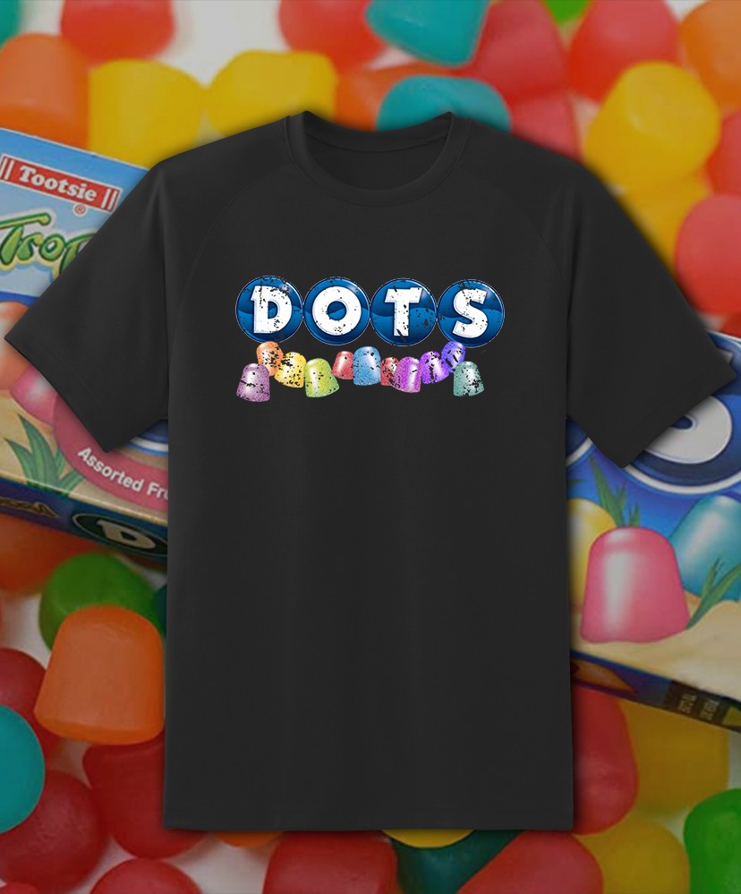 Dots Retro Candy T-SHIRT Adult sizes up to 6XL and Youth Fast Ship!!