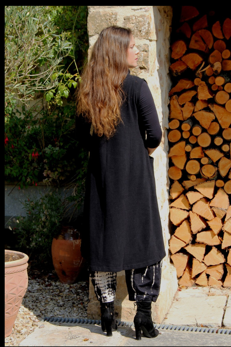 Mama B Linna gilet – Black – AW 2025 – new without tags