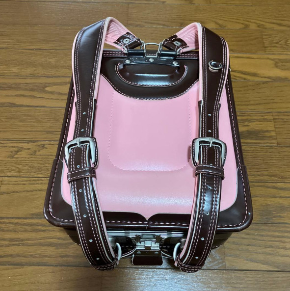 Tsuchiya Kaban Randoseru Japanese School Bag Backpack Brown Pink From Japan