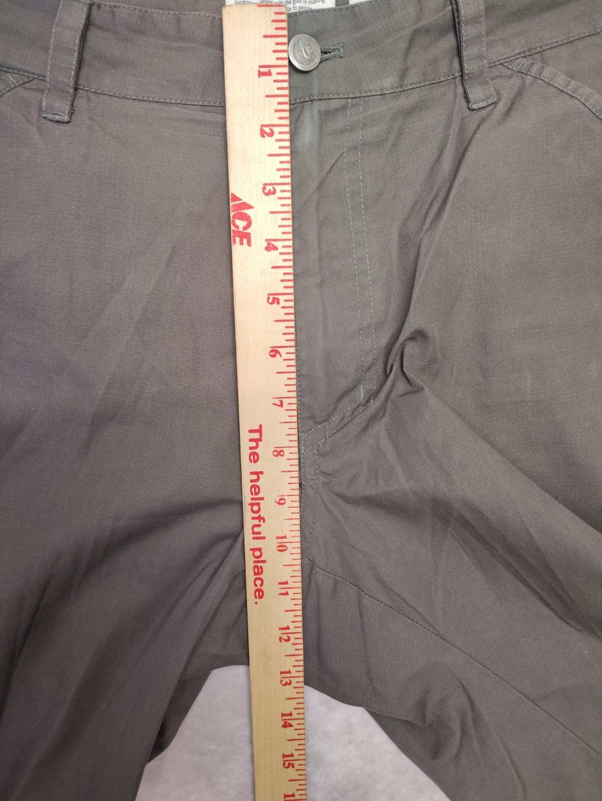 Fjallraven G-1000 High Coast Shorts Mens 38 Gray Hike Trail Hiking Outdoor