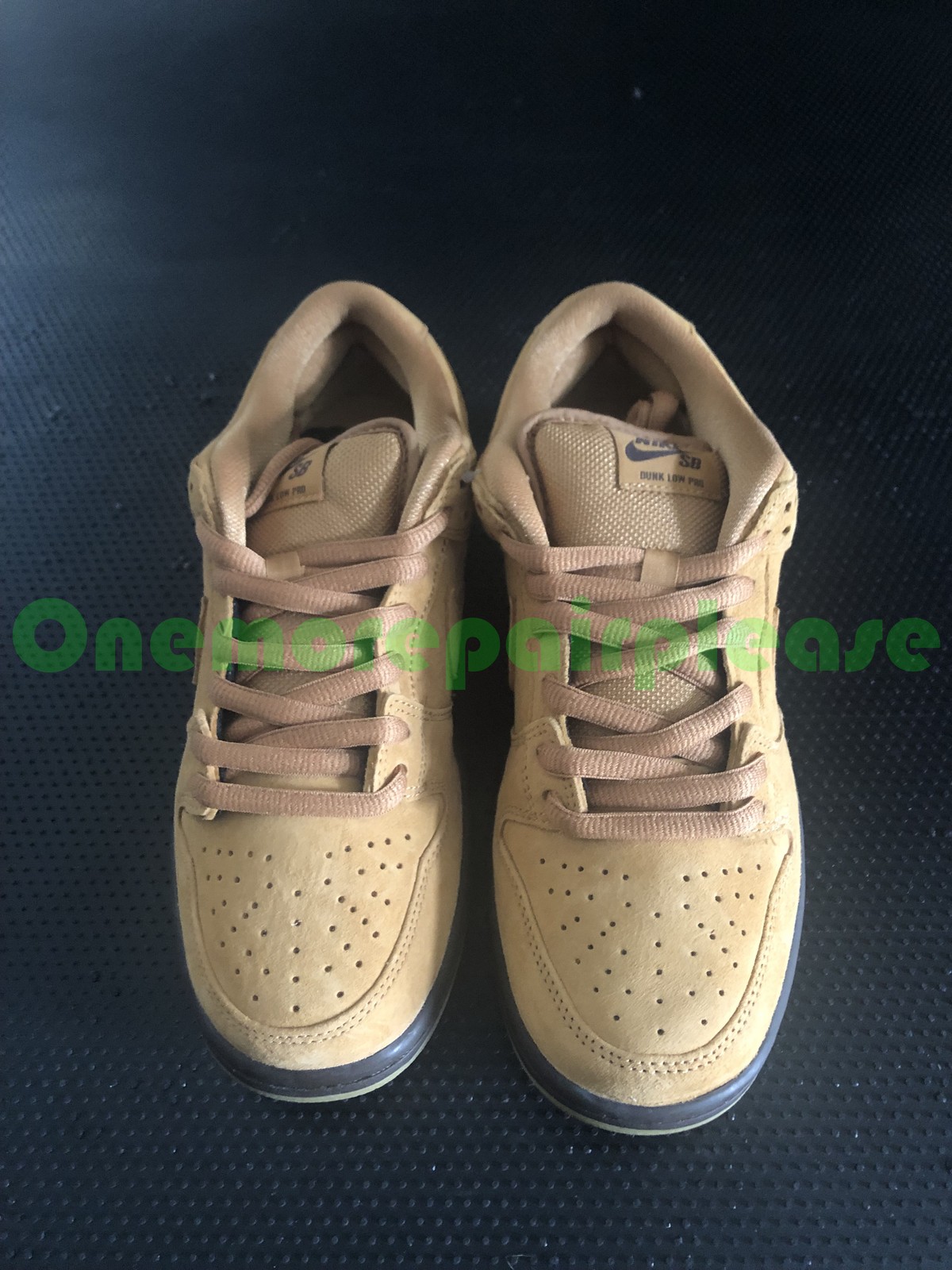 Nike SB Dunk Low Pro BQ6817-204 Flax Flax-Flax-Baroque Brown Size 8