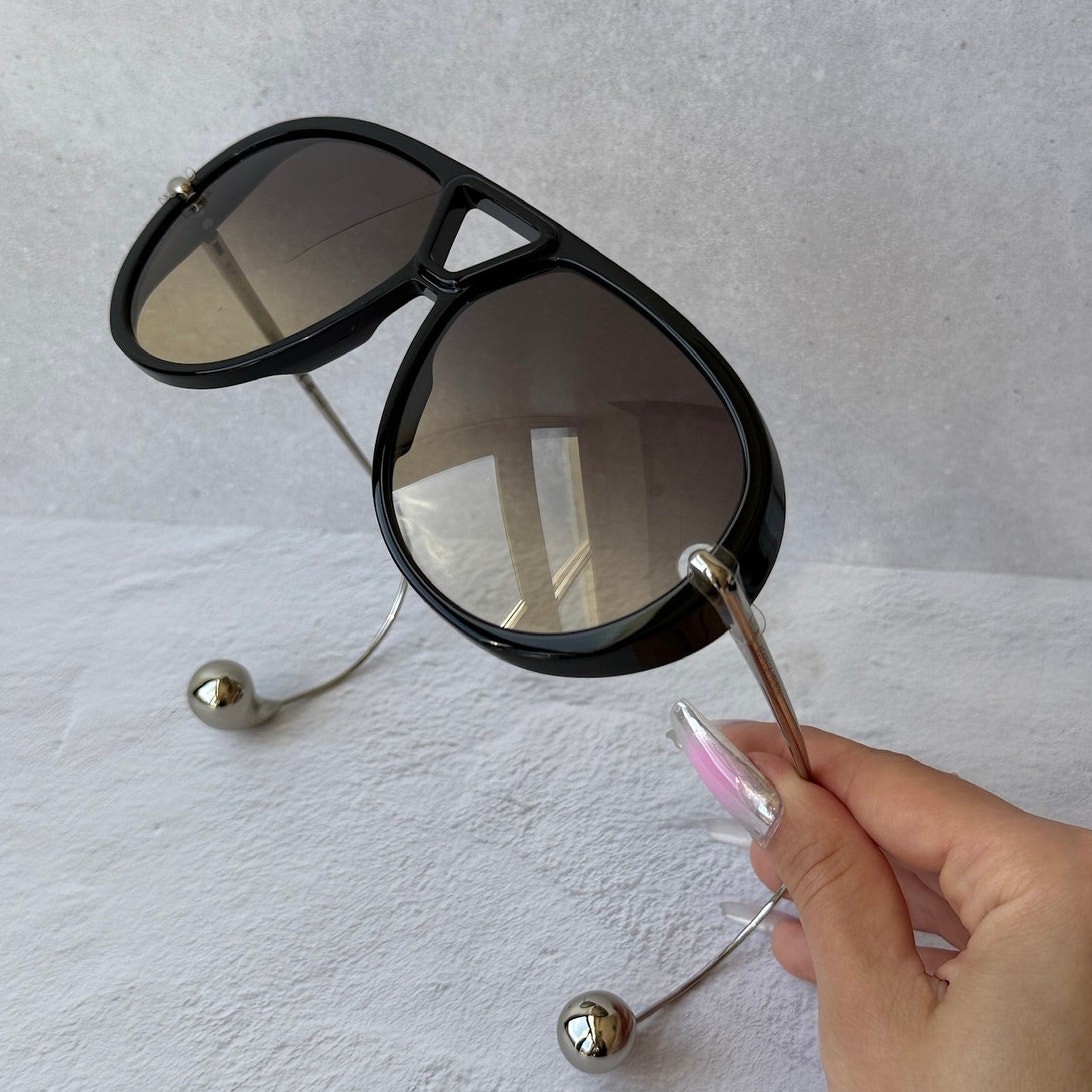 NEW Bottega Veneta BV1273S Drop Earring Sunglasses in Black