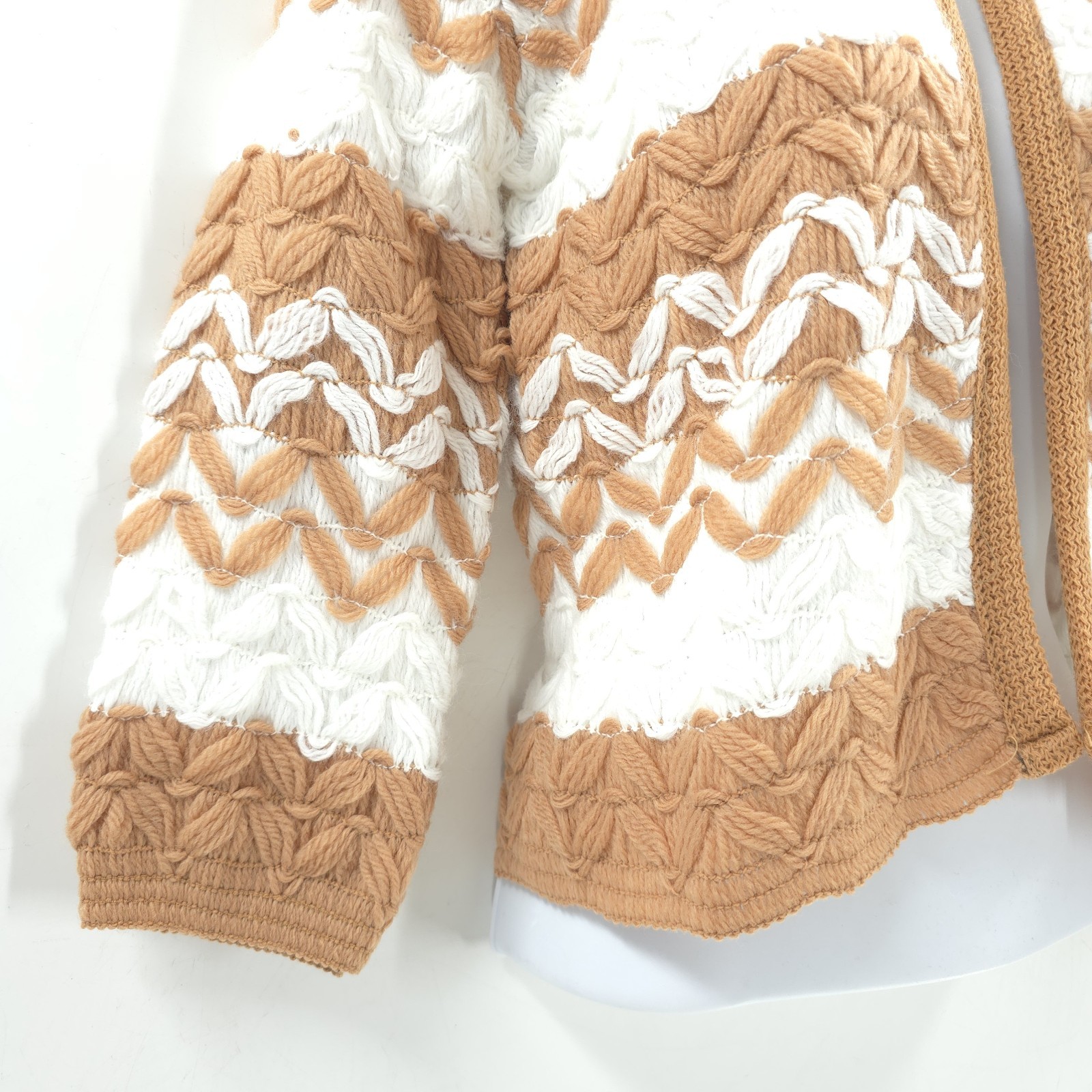 Vintage Kerrybrooke Sears Roebuck Knit Sweater S Acrylic Retro Classic 60s