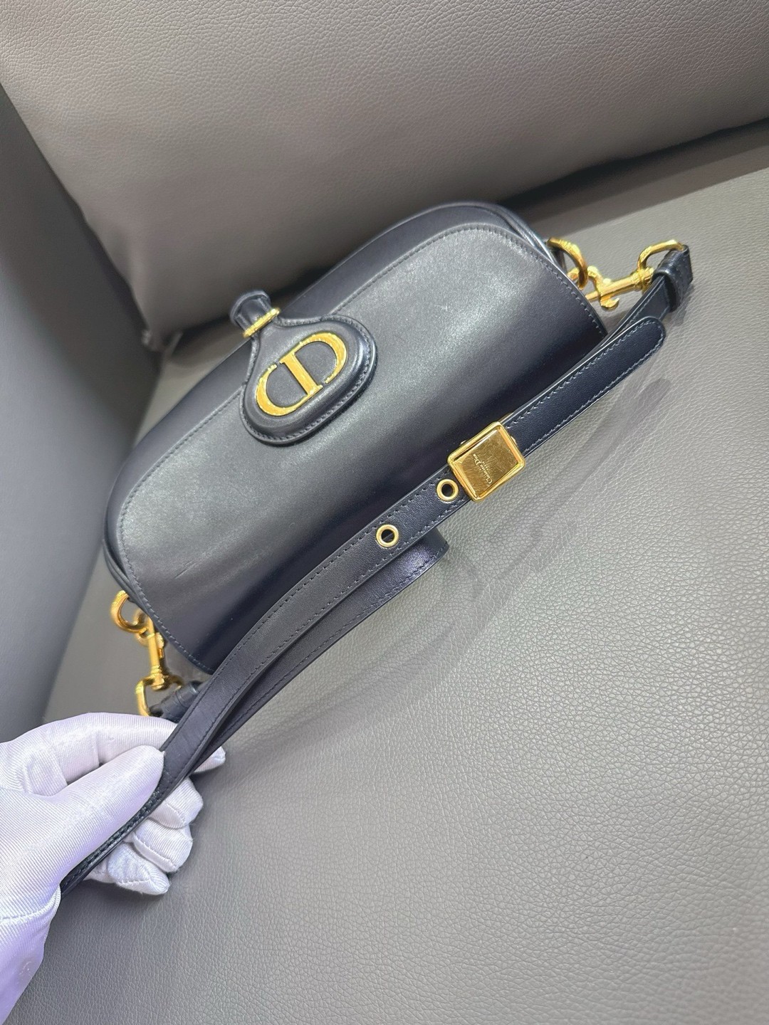 Dior Pre-Owned Authentic Luxury Handbag Black Free Tracked Shipping