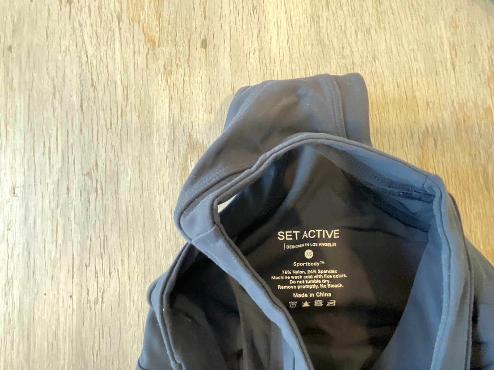 Set Active Sculptflex Gray Black XSmall Leggings And Top