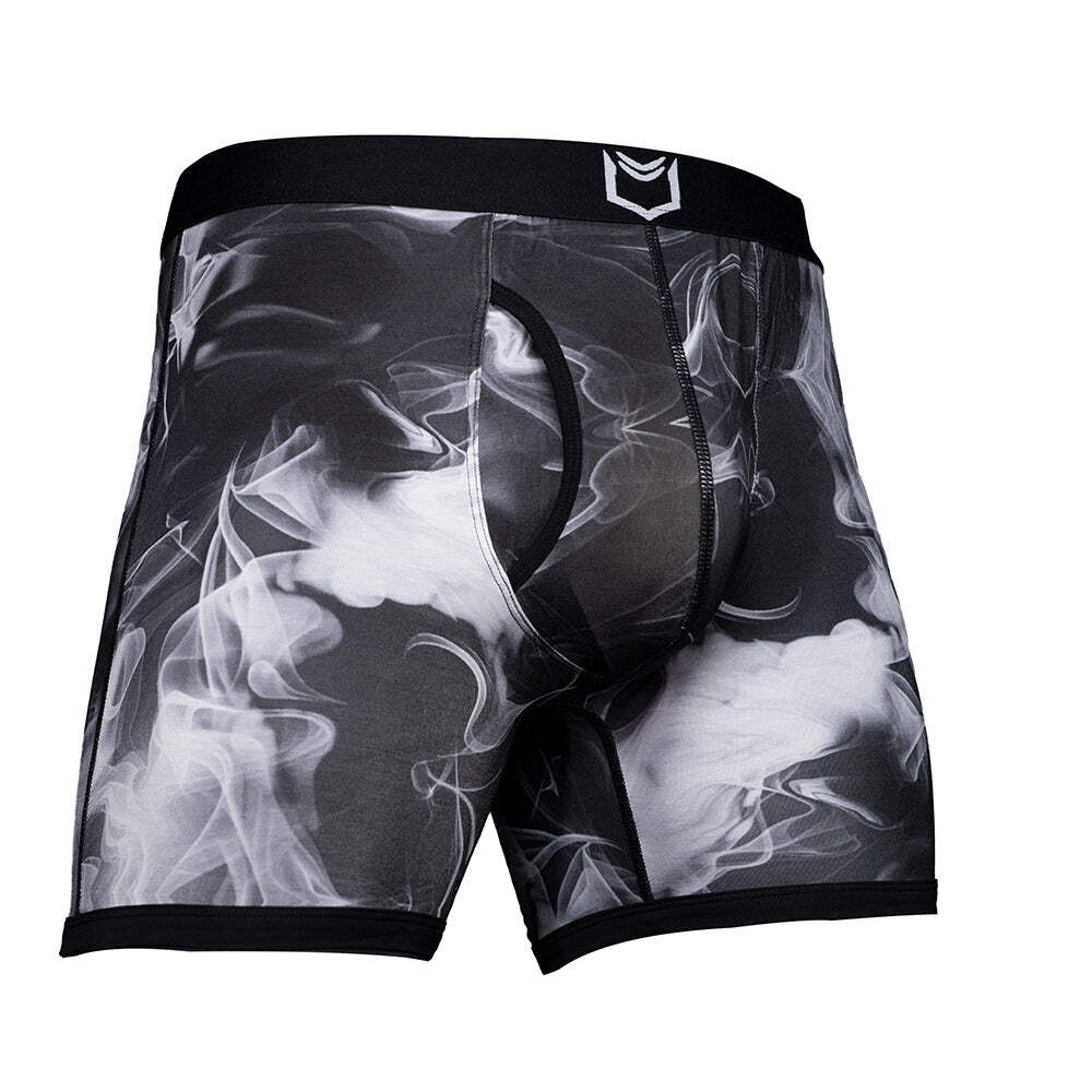 SHEATH 4.0 Men’s 5″ Dual Pouch Boxer Briefs (5-Pack) – Breathable Bamboo Comfort