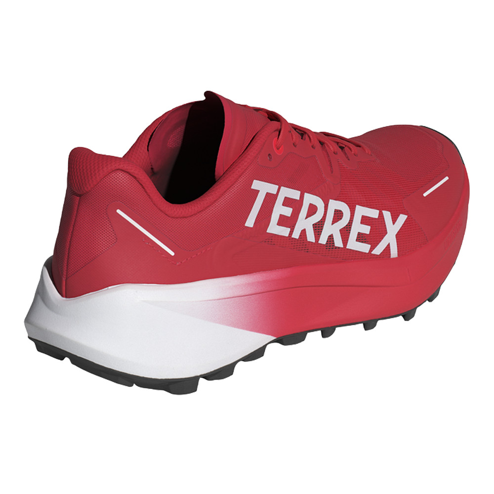 adidas Terrex Agravic 3 Trail Running Mens Red Sneakers Athletic Shoes JR4030