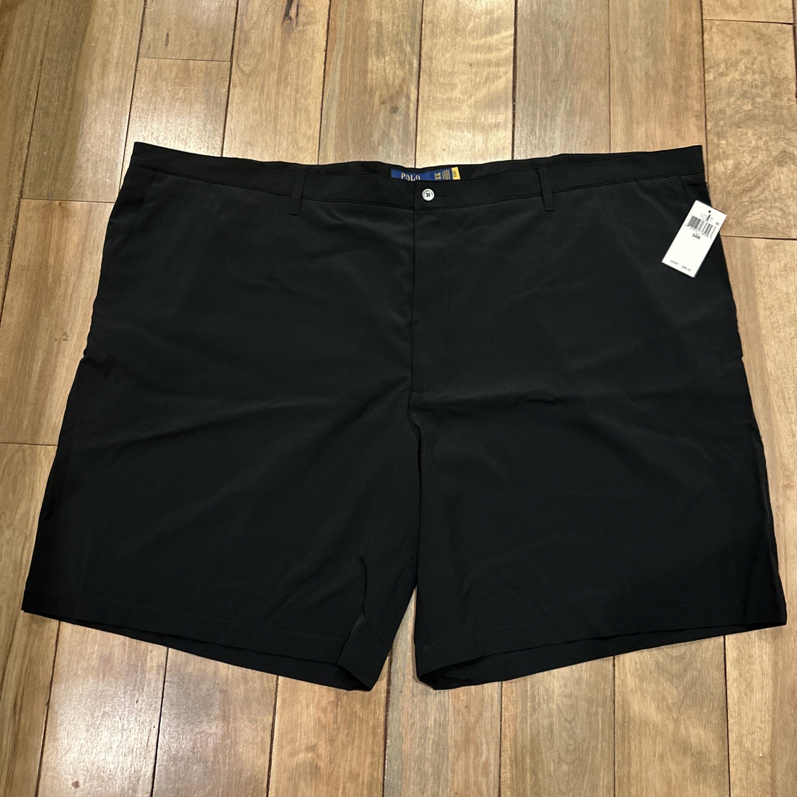 Polo Ralph Lauren Shorts Mens 54B Black Classic Fit 9″ Performance Golf NEW $98