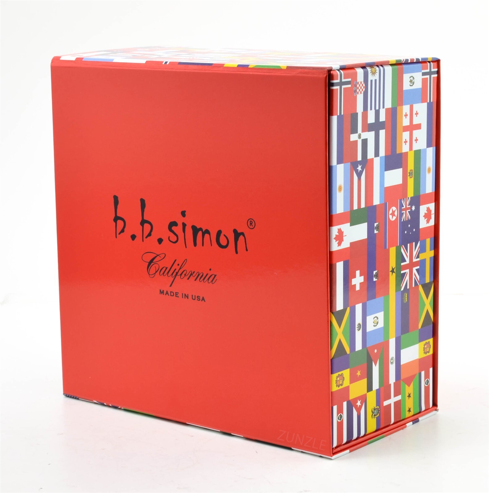 BB Simon Kish Belt Red Light Siam Crystal Black Rap Hip Hop 30 32 34 36 38 40 42