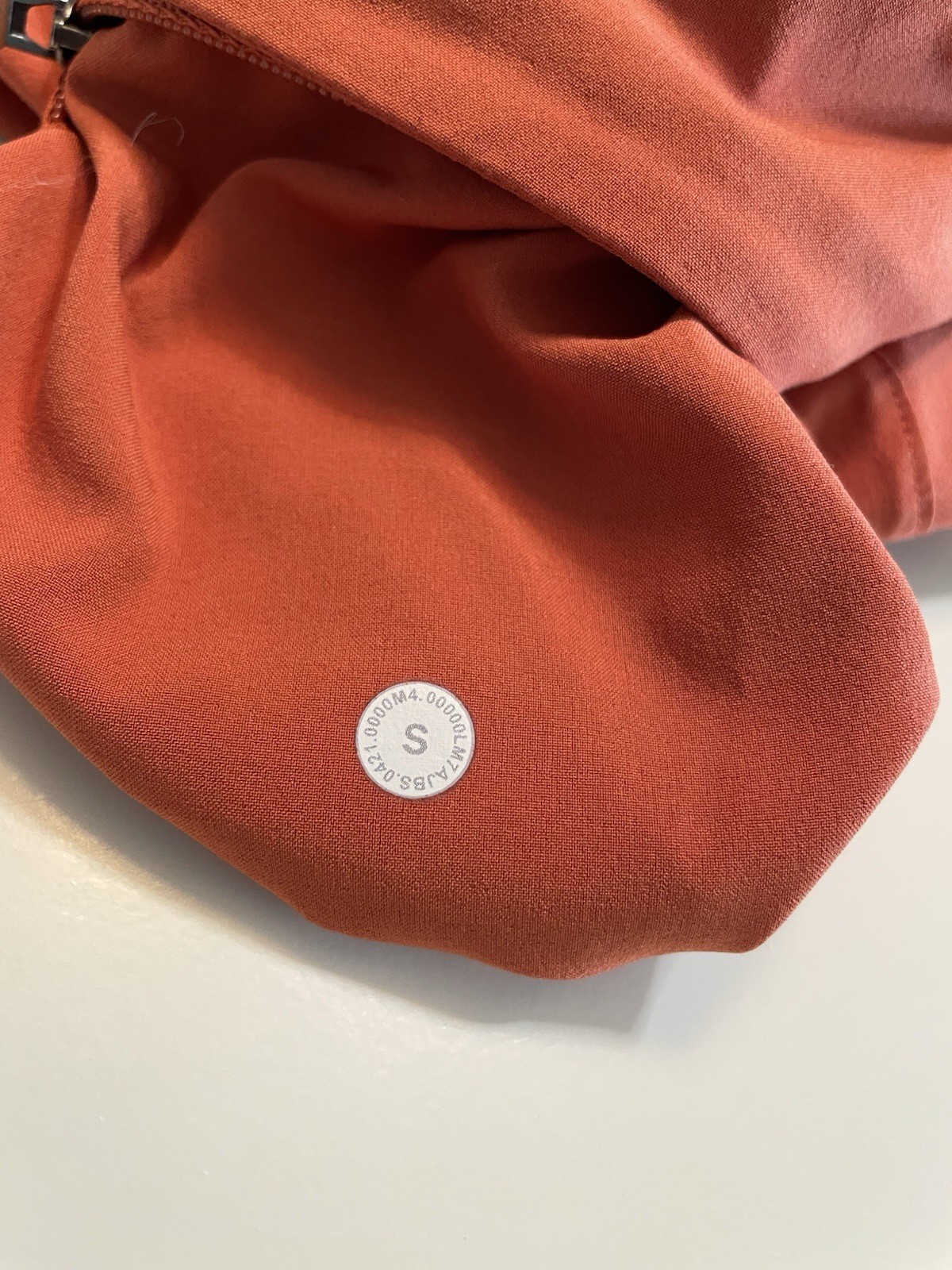 Lululemon T.H.E. Short 9″ Men Small Linerless Orange Terracotta Athletic Gym