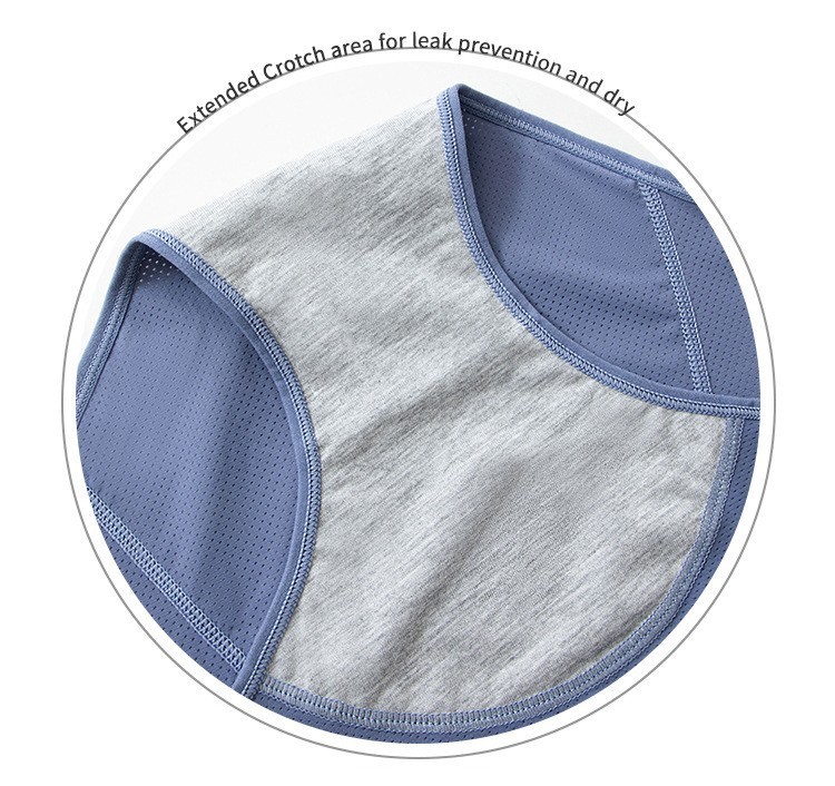 6 Pack Women Leakproof&Protective Briefs Panties For Incontinence&Period Woman