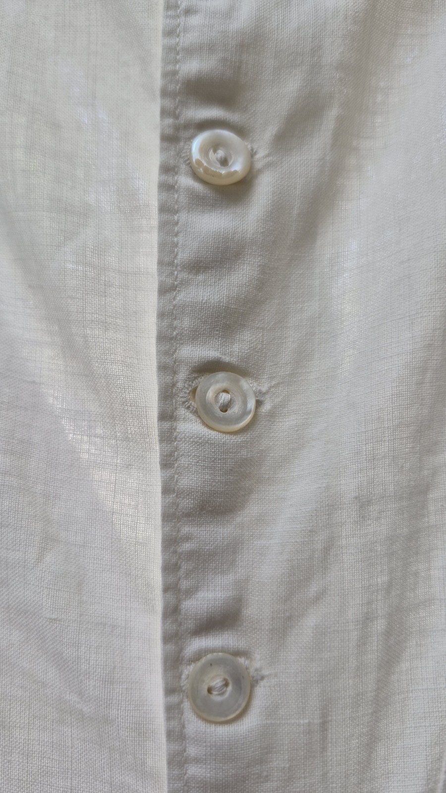 Antique 1900’s White Cotton & Lace Princess Petticoat Slip Dress – Size XXS