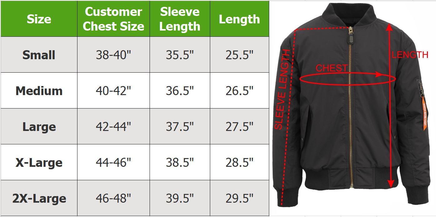 Mens Heavyweight MA-1 Flight Bomber Jacket Full Zip Outerwear Coat Colors NEW