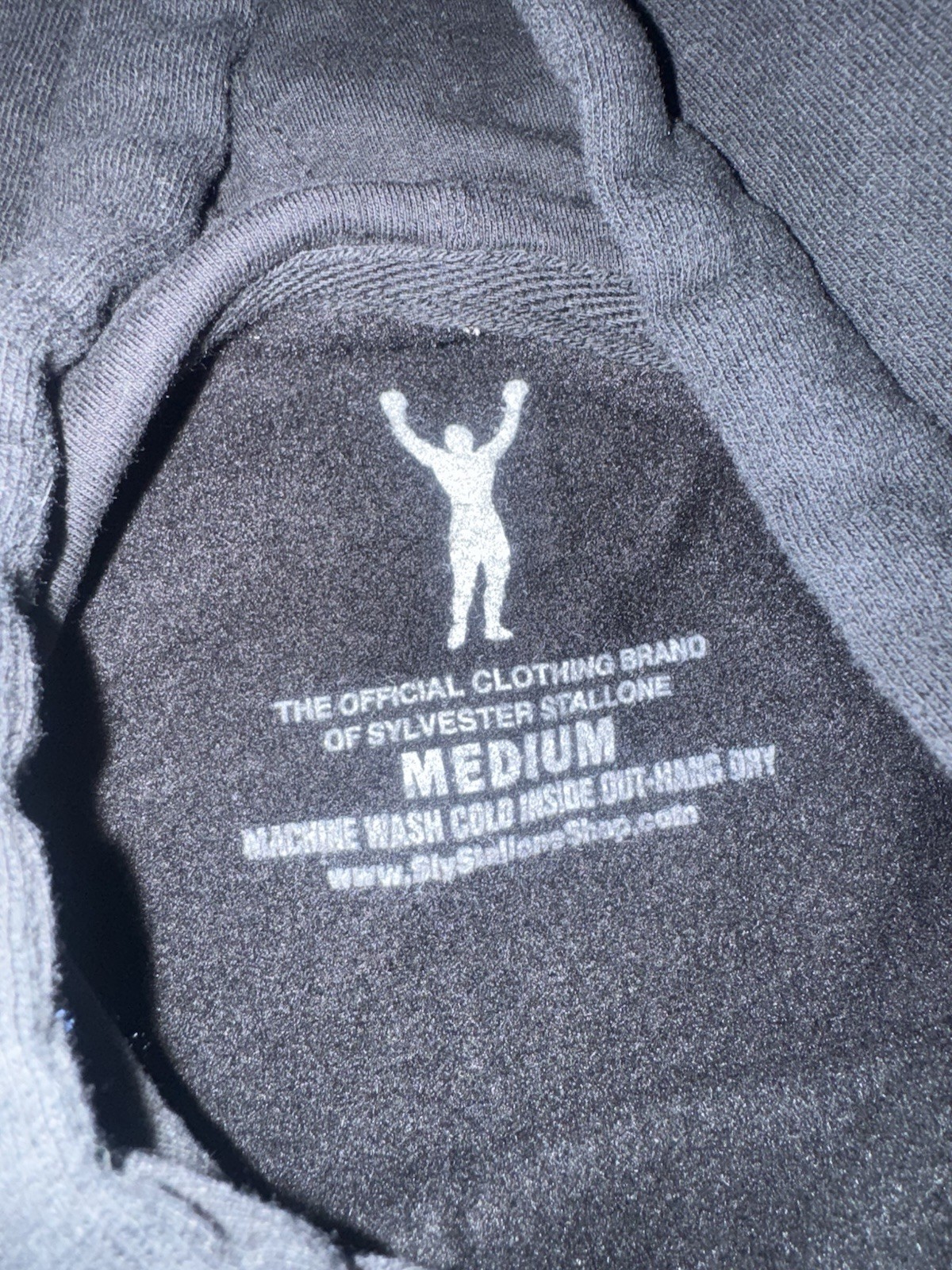 Rocky Balboa Men’s Hoodie Mens Medium Boxing Gloves