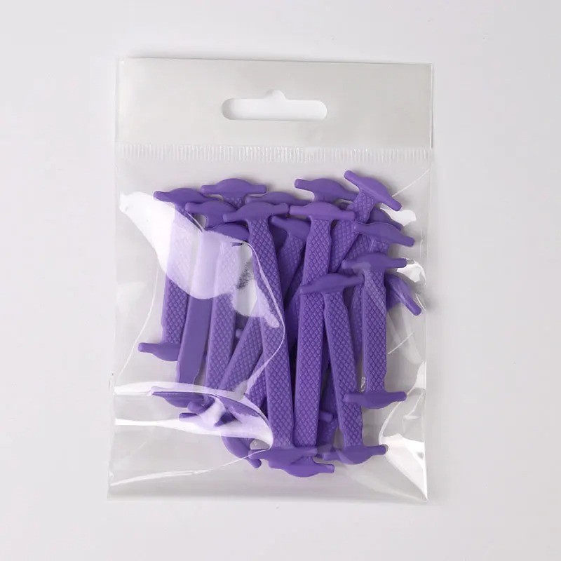 16/12PCS Silicone No Tie Shoelaces Elastic Stretch Shoe Laces for Kids Adults