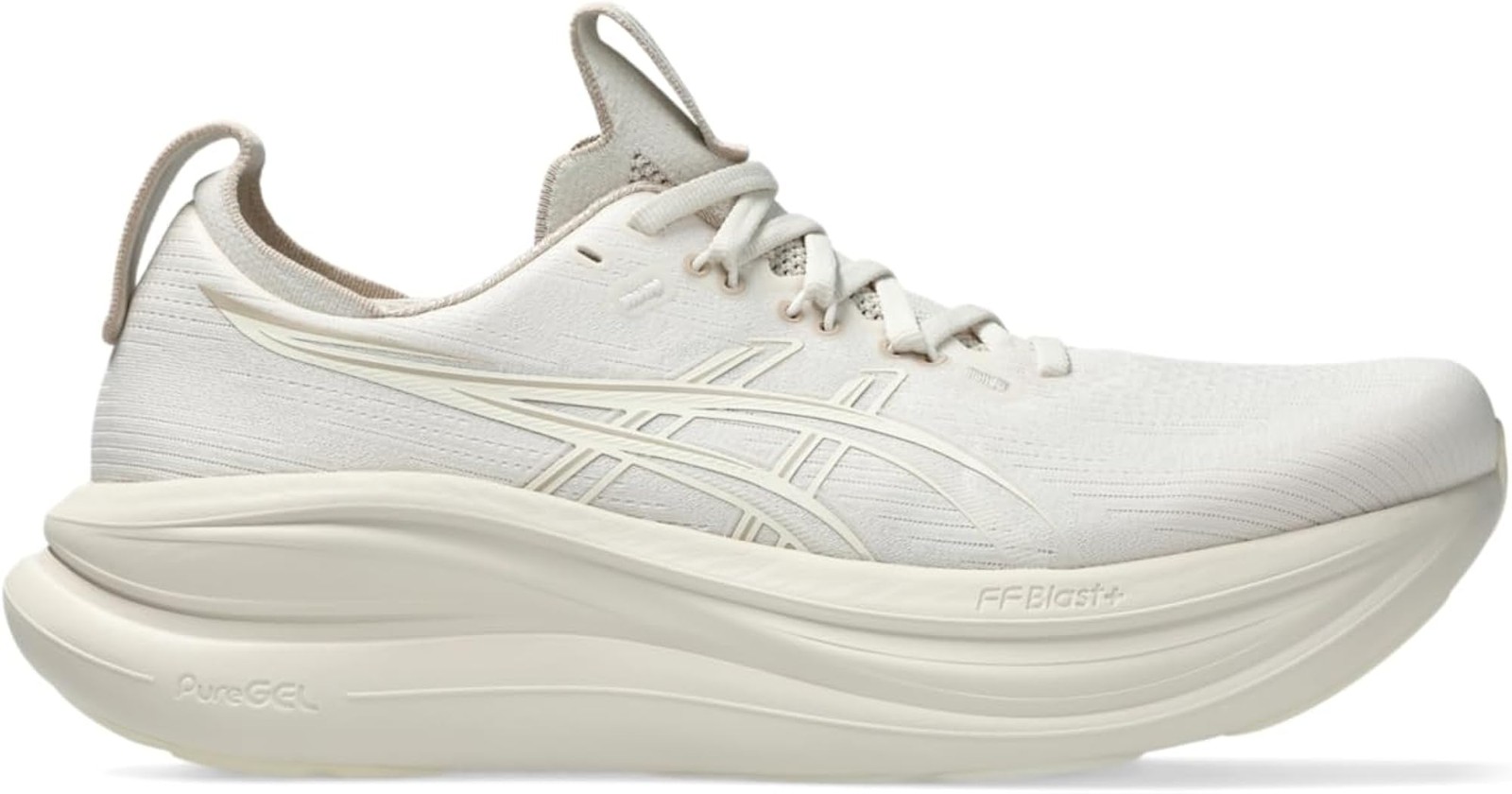 ASICS Men’s Gel-Nimbus 28 Running Shoes – Soft Oat/Cream – 15 Wide