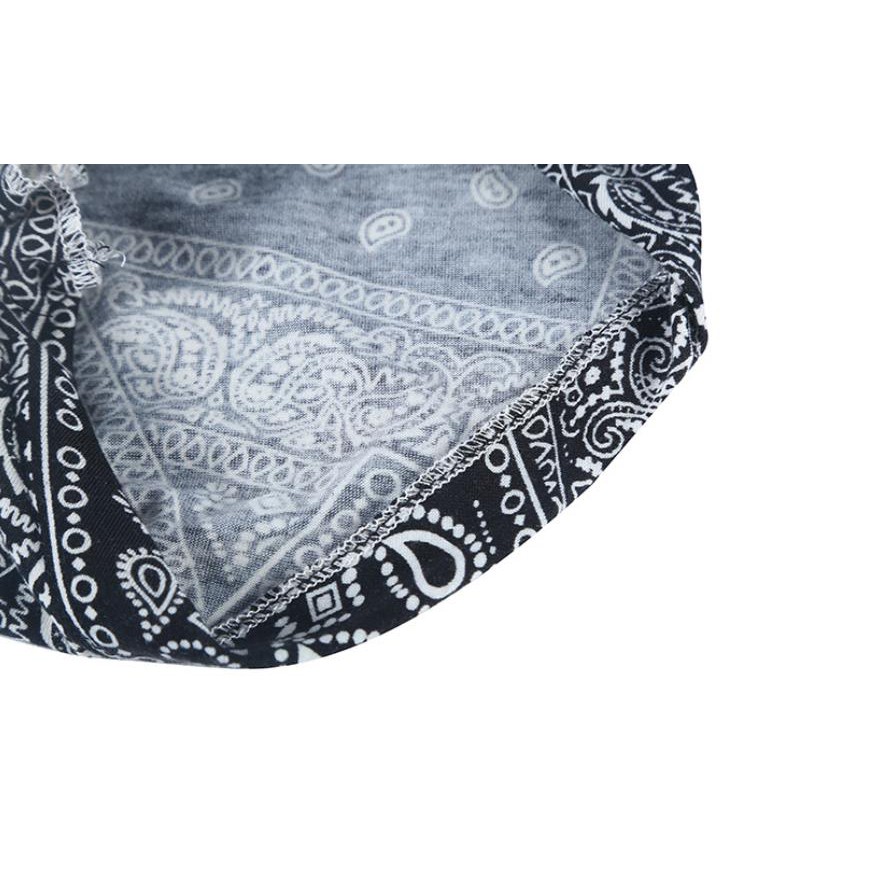 Biker Durag Headwear Head Wrap Skull Cap Doo Do Rag Bandana Headband Beanie Hat