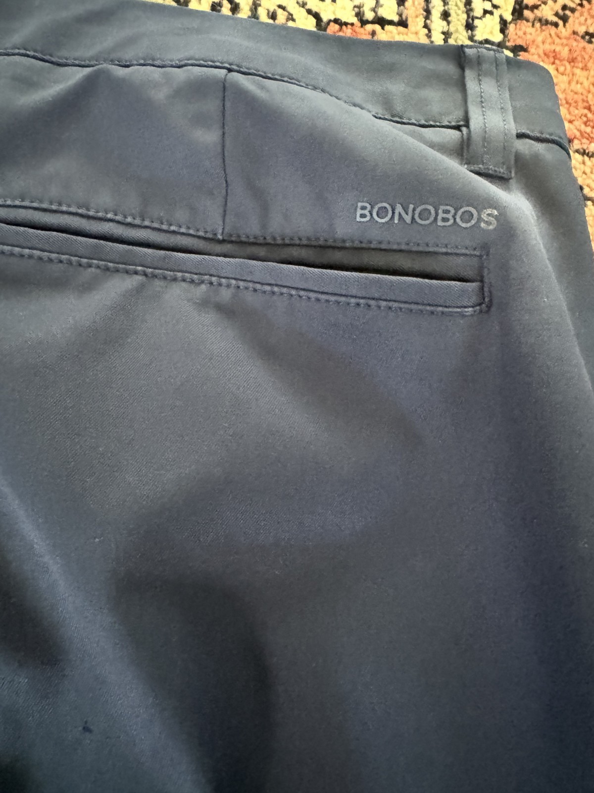 Bonobos 40×32 Athletic Golf Pants Navy
