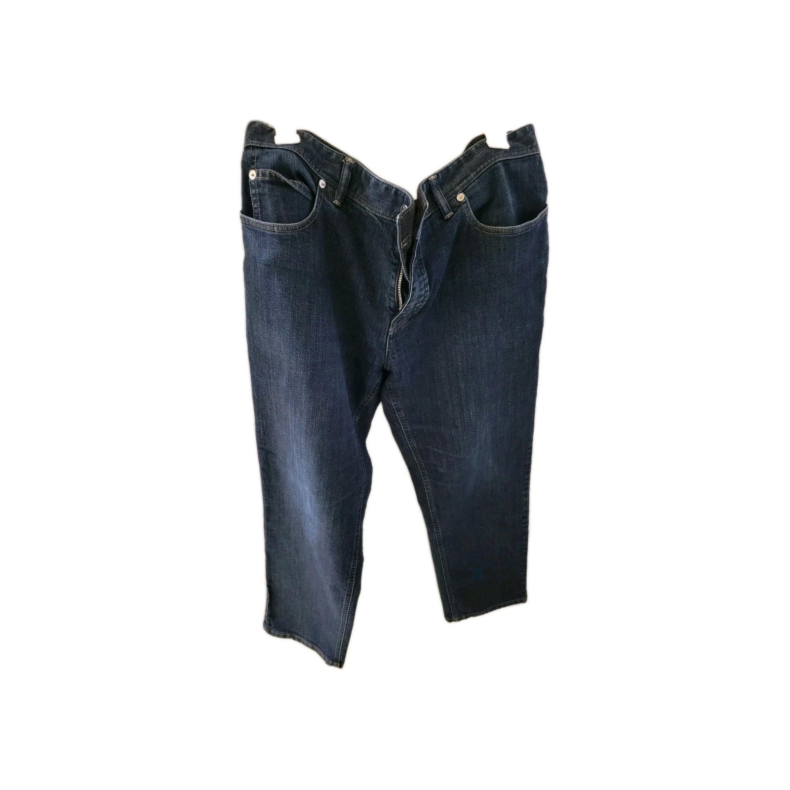 Brioni Chamonix Men Blue Denim Jeans size 40 inches Italy cotton with pockets