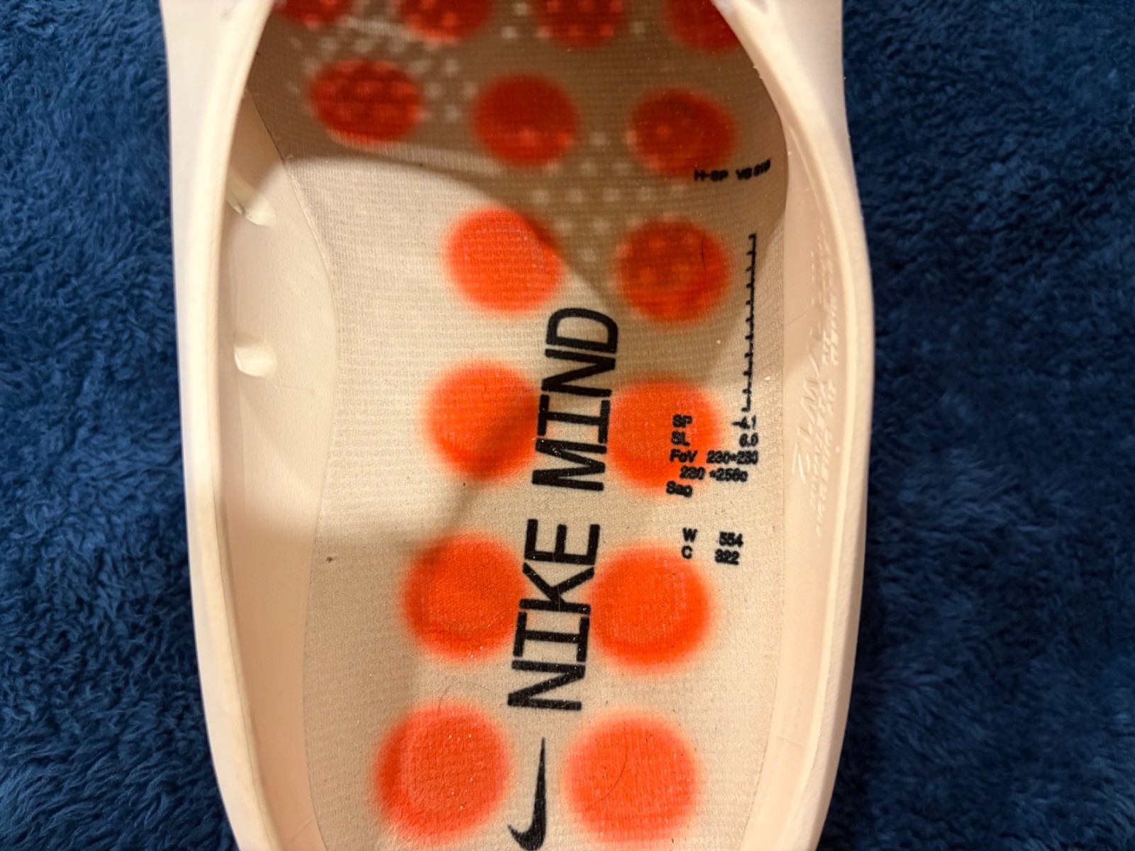 Nike Mind Slides – White – Size 11