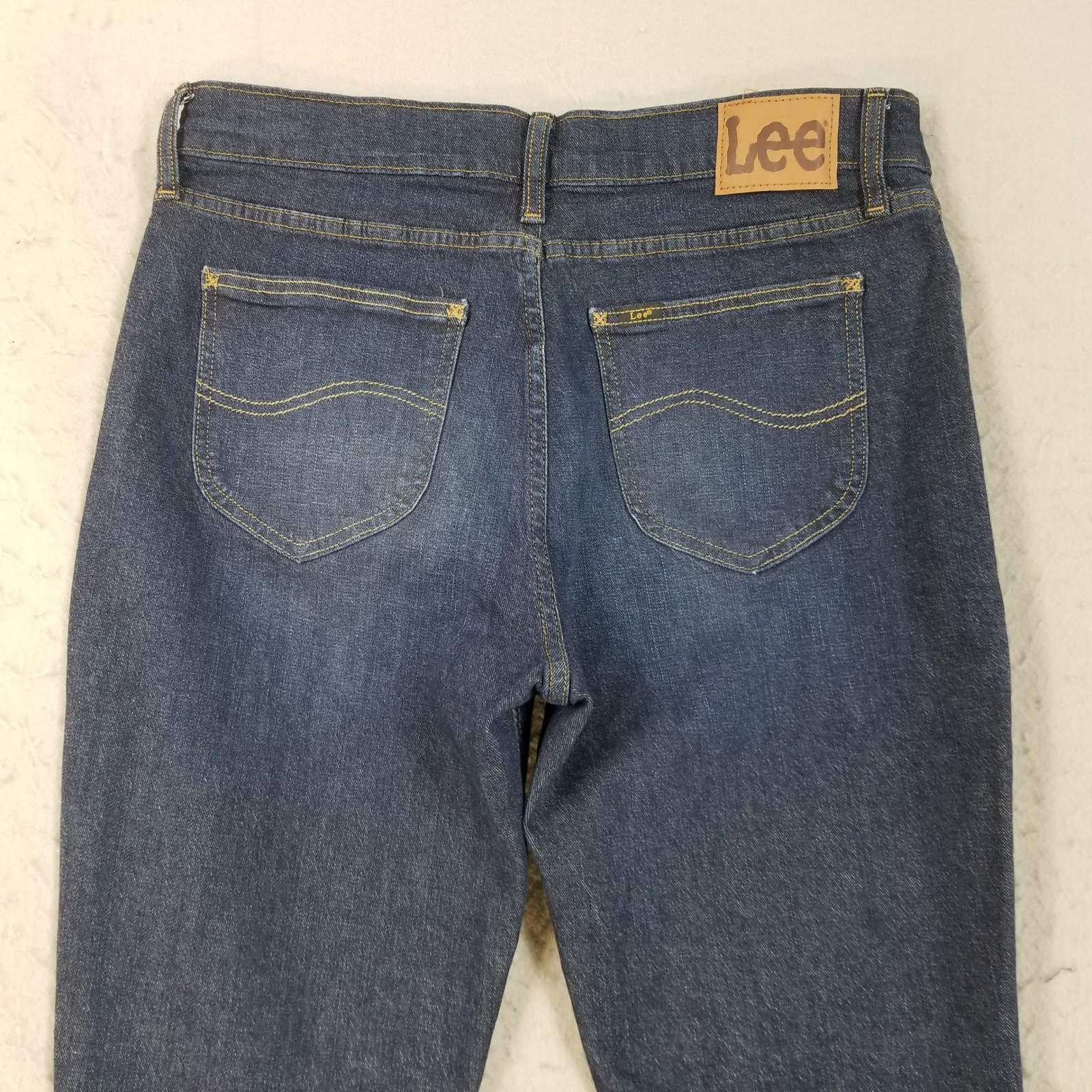 Lee Jeans Women 14M Blue Flare Leg Denim Smarter Fit 112339762 Bell Bottom