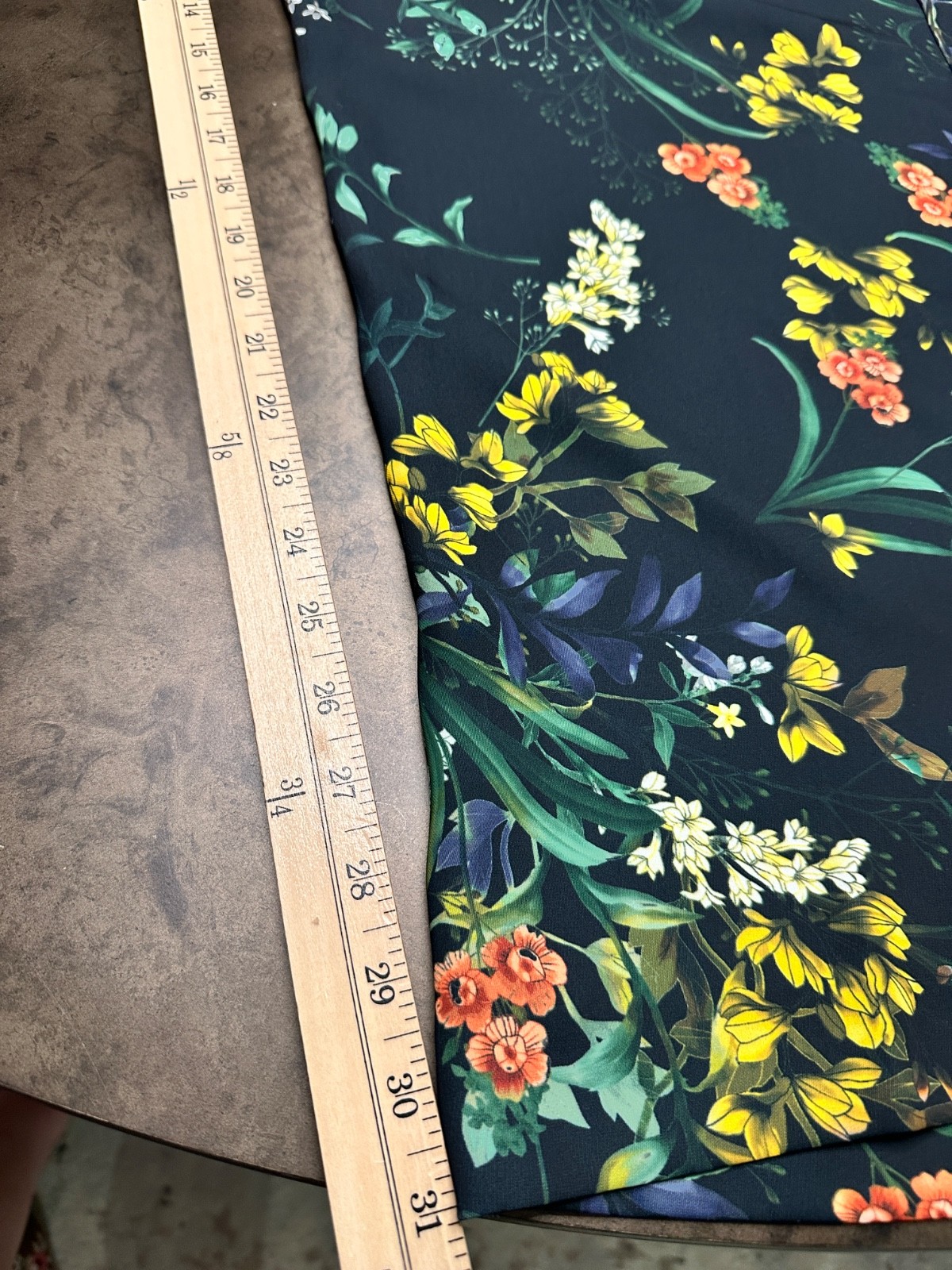 CHICO’S PULL ON FLORAL PANTS WOMENS 3.5T 18T COASTAL LAGENLOOK
