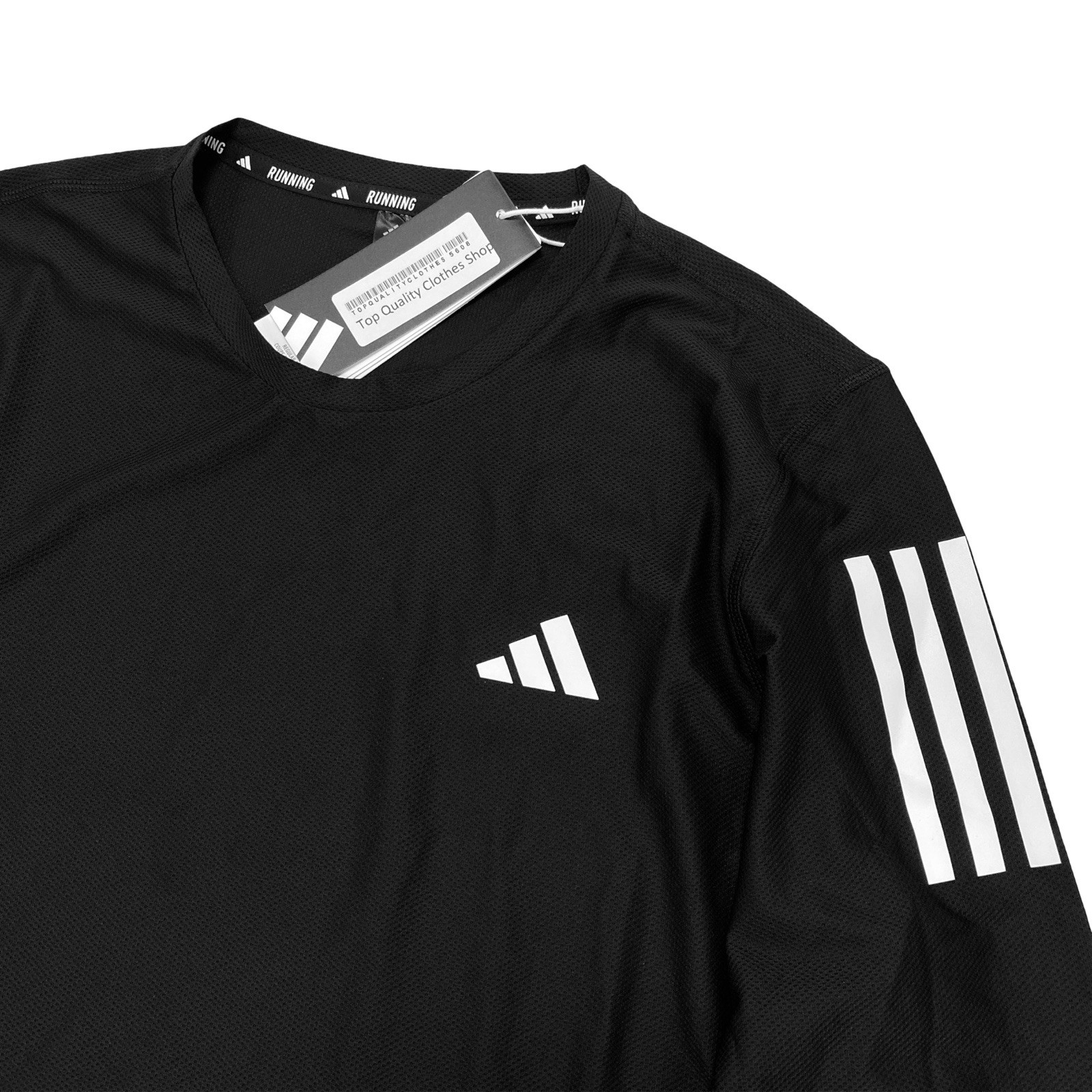 adidas Own The Run OTR Men’s Long Sleeve Running Shirt Black IN1486