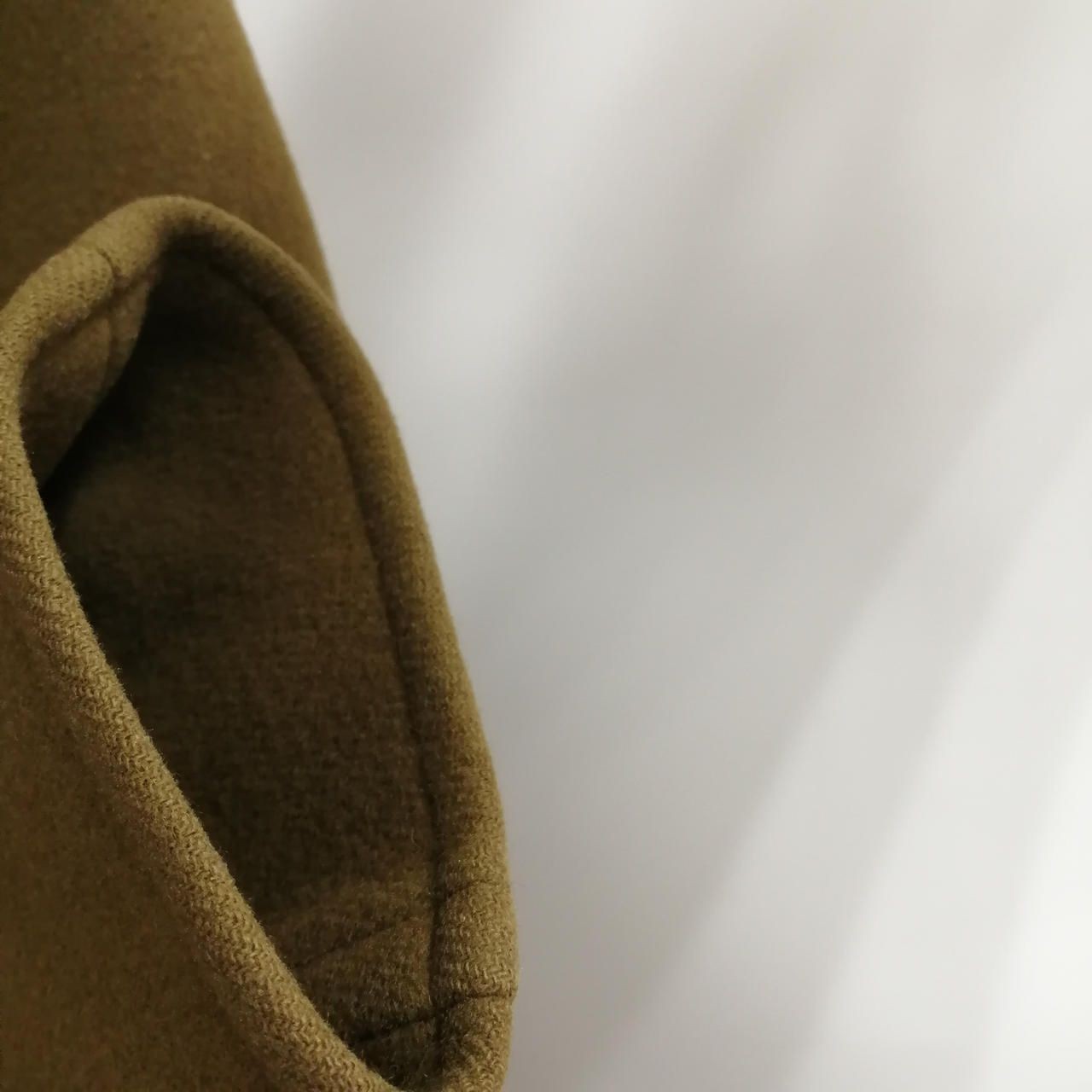 SCYE BASICS Cashmere Blend Wool Short Coat Camel Used