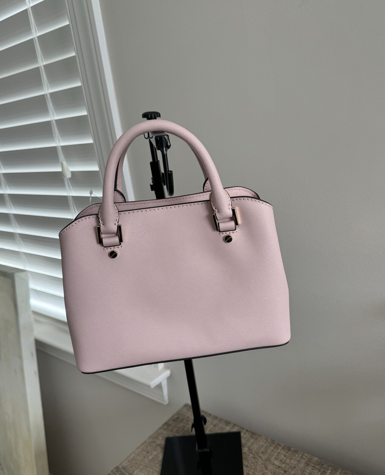 NWT MICHAEL KORS SAVANNAH BLOSSM SMALL SATCHEL SAFFIANO LEATHER